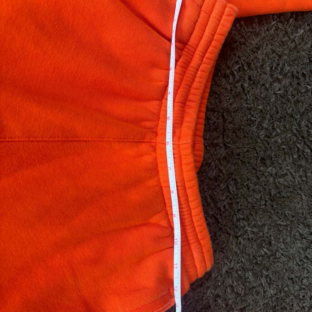 Savage X Fenty Unisex Fleece Jogger Pants in Orange Tempo - Picture 7 of 14